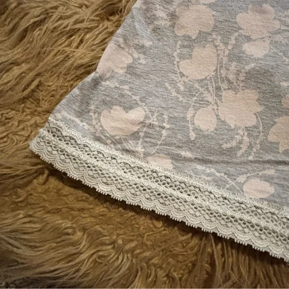 Y2K American Eagle Outfitters Floral Lace Babydoll Cami Soft Girl Vintage Sz SM - Picture 5 of 12